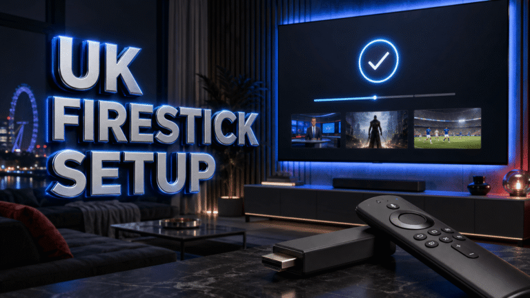 Firestick IPTV Setup UK 2026 – Complete Install Guide