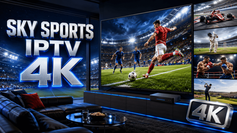 Watch Sky Sports IPTV 2026: Complete Guide to All Channels in 4K