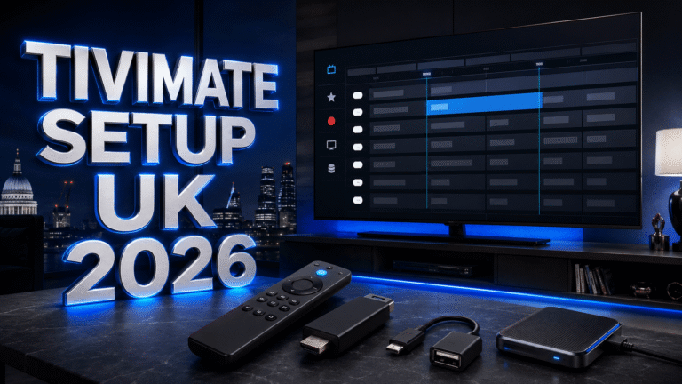 TiviMate Setup Guide UK 2026 – Fire Stick Premium