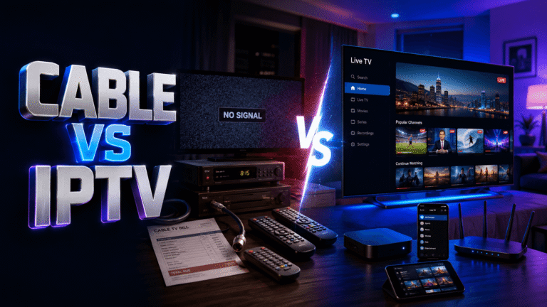Cable TV vs IPTV Comparison USA: Complete 2026 Analysis