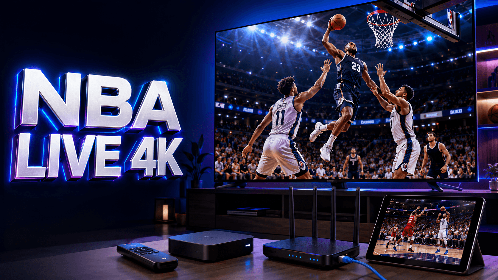 Watch NBA Live IPTV: Complete USA Guide 2026