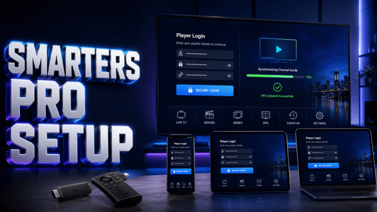 How to Setup IPTV Smarters Pro USA: Complete 2026 Guide