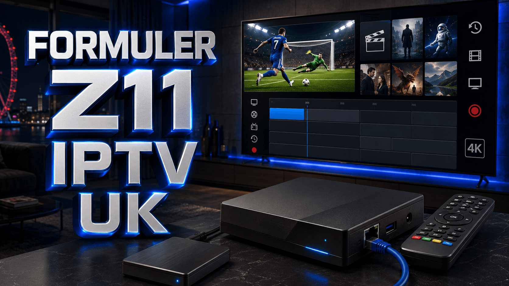 Best IPTV Formuler Z11 UK 2026 – Setup & Providers