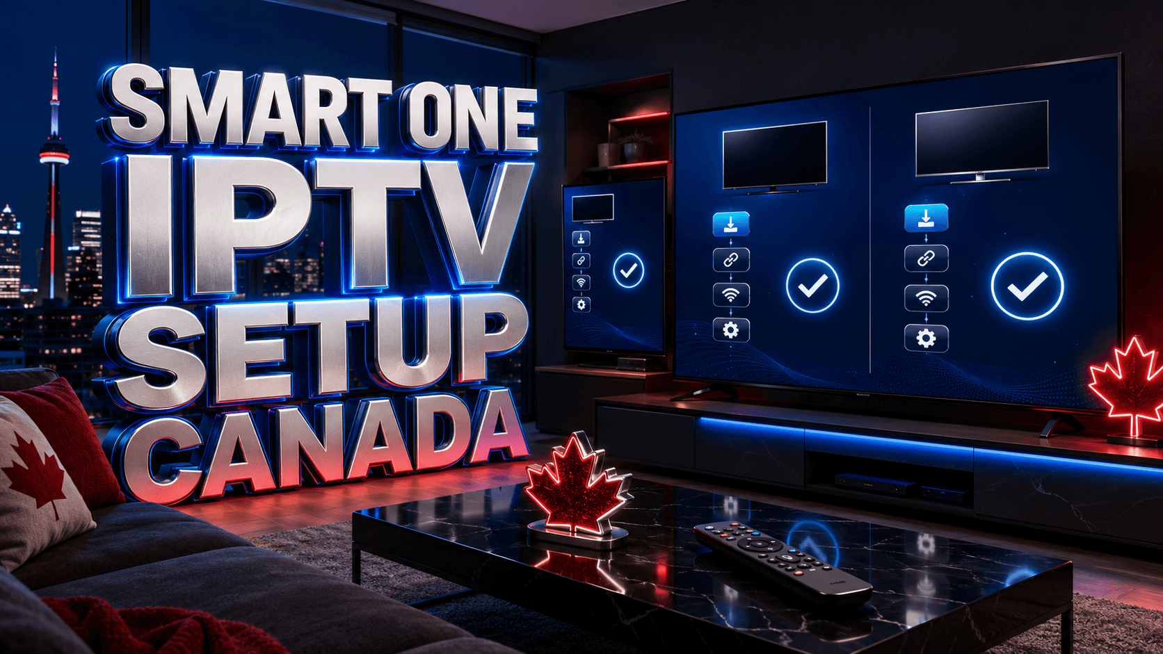 Smart One IPTV Setup Canada 2026 – Samsung LG TV Guide